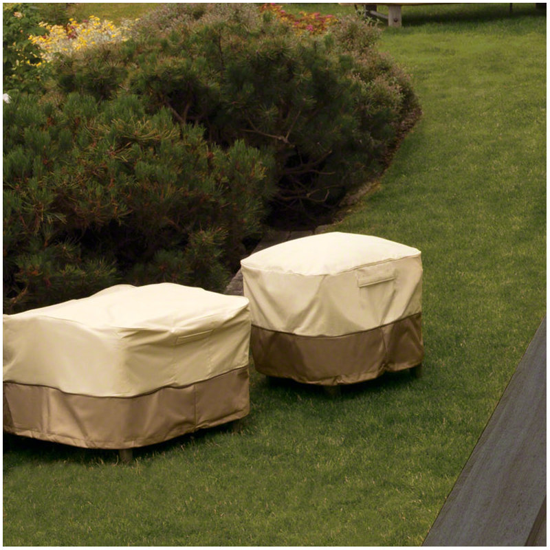 Paulding Water Resistant Patio Table Cover, 18" H x 30" W x 40" D