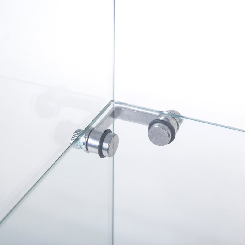 Versatile Three-Shelf Glass Cabinet For Display And Storage, Enhancing Functionality And Style., White