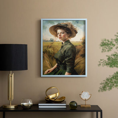 Reproduction encadrée WOMEN Series DCCCLxx - bois massif