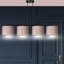 Eamie 4 - Light Kitchen Island Drum Pendant-729684536