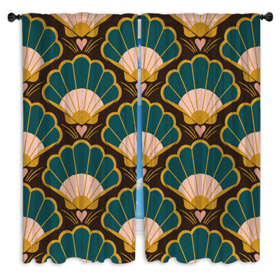 Rideaux de fenêtre Art Deco
