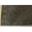 Tapis unique en laine des années 1970 de 10 pi 1 po x 12 pi 9 po Monish - bleu