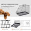 Palmdale Trapeze Collapsible Dog Pet Travel Box Cage Removable Tray 93Lx58Wx65H cm