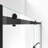 44" - 48" W 76" H Reversible Semi-Frameless Shower Door with ClearMax Technology-1220335603