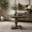 Gray Oak Finish Dining Table