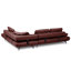 Trumansburg Power Reclining Corner Sofa in Genuine Leather-1465644794-1465644796