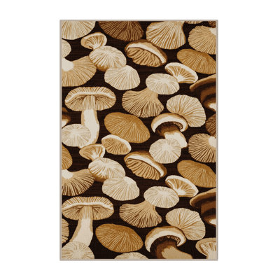  Tapis lavable Shiitake