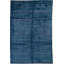 Hand-Knotted High-Quality Dark Blue Area Rug