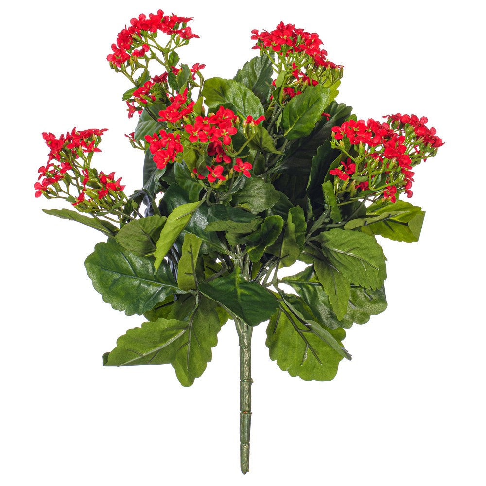 Kalanchoe Stem, 17.25" H x 8" W x 8" D, Yellow