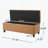 Ottoman Bench With Storage,Rubber Wood Legs-718034638