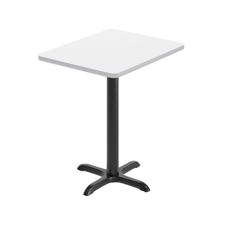 Plateau de table en stratifié Jaramillo, L 30 po x L 24 po, Hauteur standard (hauteur de 31,13 po), Blanc
