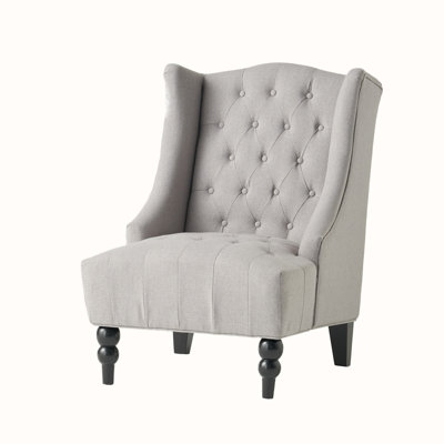 Dacien 33.75'' Wide Tufted Armchair -  Alcott HillÂ®, AC4E2A52EFCC409390CB8FC5EFC2C92E