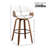 Devlin Faux Leather Upholstered Swivel Mid-Century Stools-1858617246-1858617245