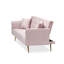 Queen 71'' Velvet Convertible Sofa-1005157483
