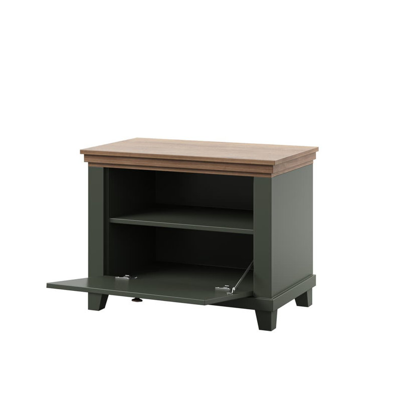 Abbilyn Shoe Storage Cabinet, Green