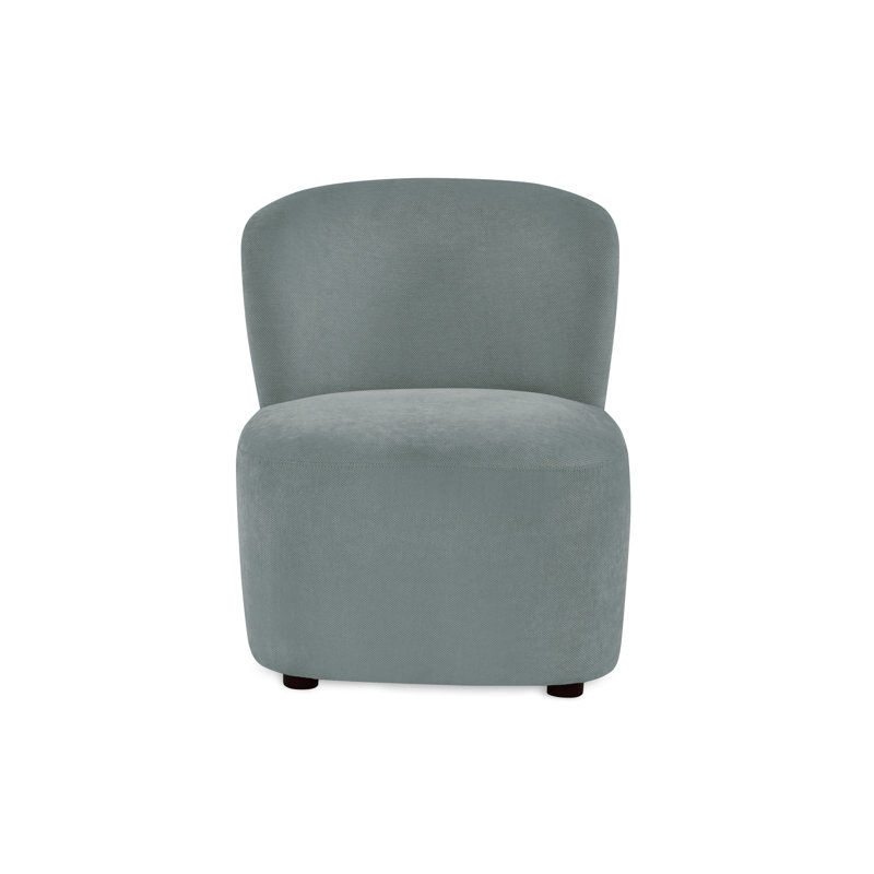 Upholstered Accent Chair, Blue