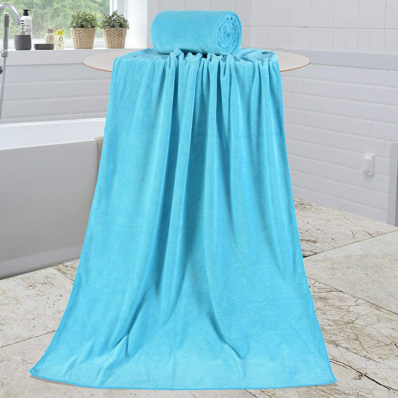 Galligan Midweight Bath Towel, Sky Blue