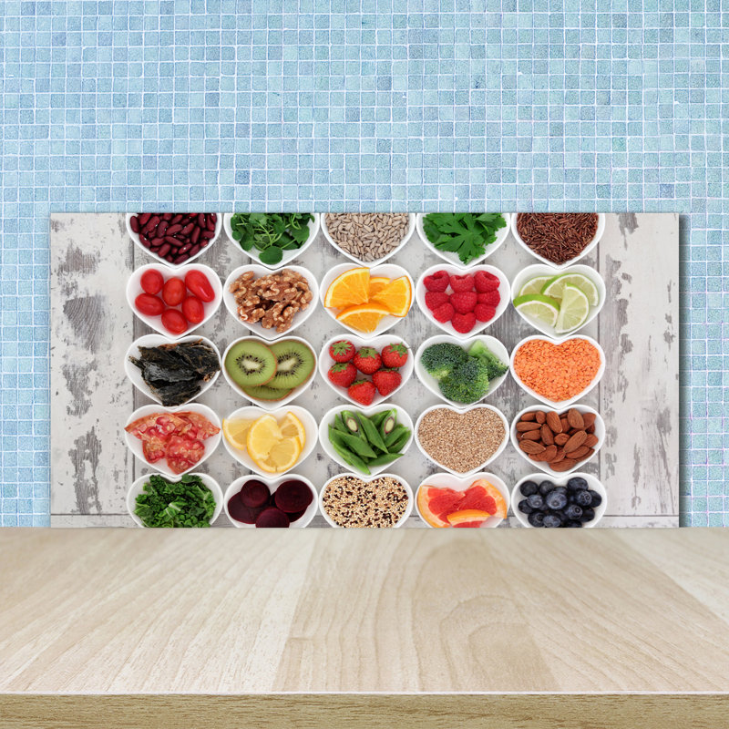 Lural 50cm W x 100cm L Glass Peel and Stick Panel