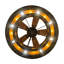 Tall Pines LED Downrod Ceiling Fan