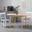 Extendable with Solid Wood Base Dining Table