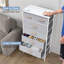 Commode 7 tiroirs 23,22 po, gris clair-900962639