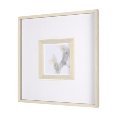 Vapor VIII by June Vess a Hand Embelished Textured Framed Art Print Matted under Glass