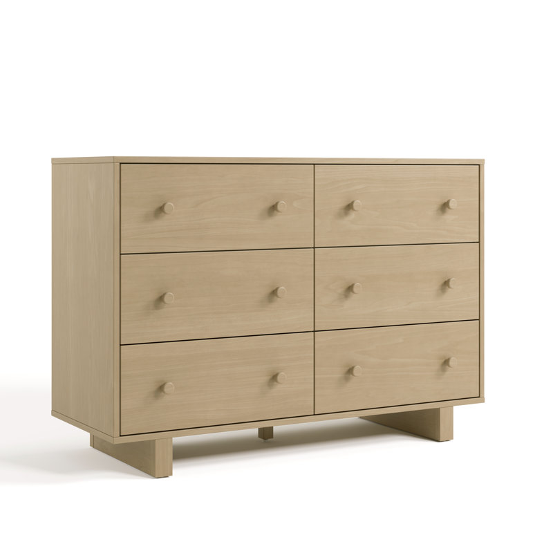 Commode 6 tiroirs Texas, Bois flotté