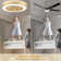 Keiyona 22'' Enclosed Kids Ceiling Fan with Light and Remote, RGB Multicolor Nightlight/Backlight