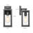 Anti-Rust Porch Light Outdoor, Weather Resistant Exterior Lighting Fixture For House,Porch, Patio, Garage, Entryway (Black,2 Pack)-393009186