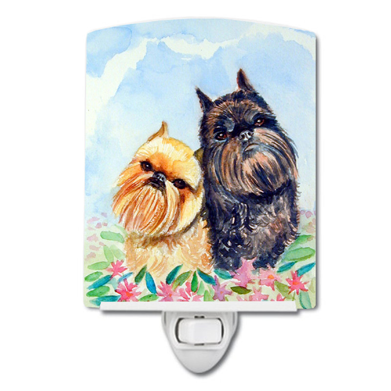 Brussels Griffon Ceramic Night Light