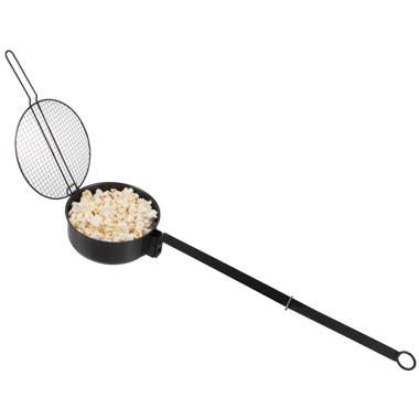 Wabash Valley Farms 2.7 Oz. Open Fire Popcorn Popper Kit & Reviews