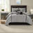 Luxury Faux Suede Bedding Sets, Polyester Queen, Casual Comfort