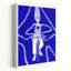 «Dreamy Blue Bike Ride Abstract Dreamy», reproduction d'art mural-129707794