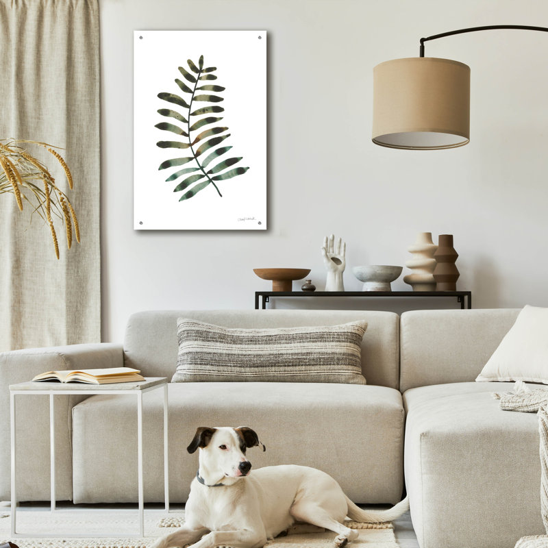 Art mural en verre profond 2 pi par Cheryl Warrick, H 36 po x l 24 po x P 0,2 po