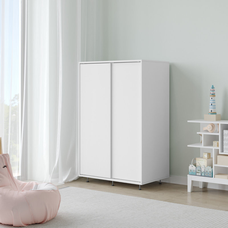 Engineered Wood Wardrobe, White
