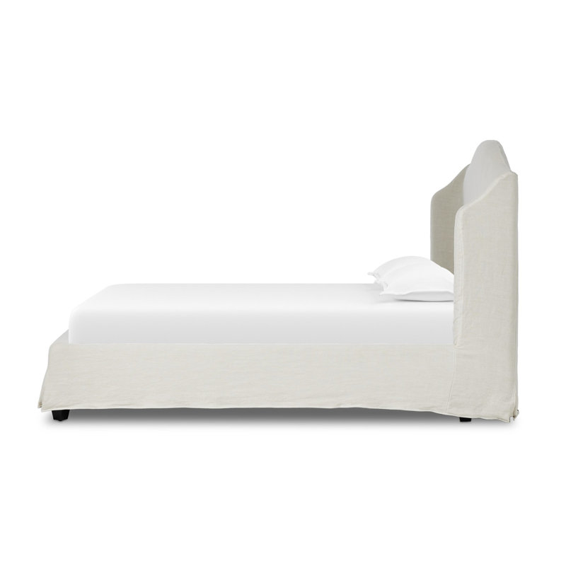 Meryl Upholstered Bed, King, Broadway Mist