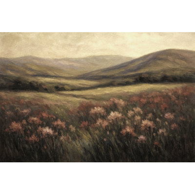 Impressionniste paysage de fleurs sauvages par Sinead
