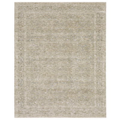 Kuebler Distressed Traditional Beige/ Grey Area Rug