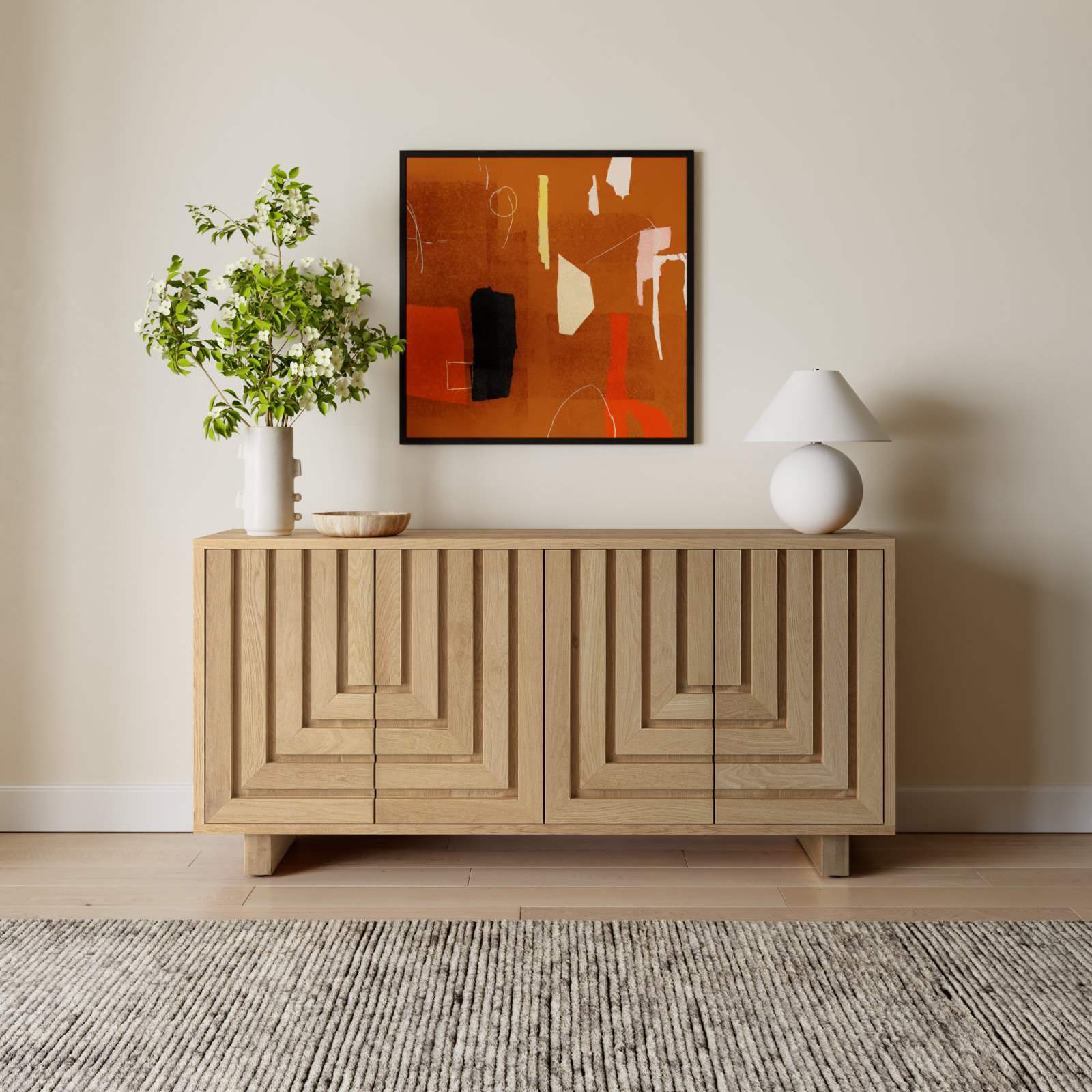 Sumi Mango Sideboard, Natural