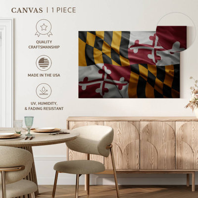 Borges Wavy Maryland Flag