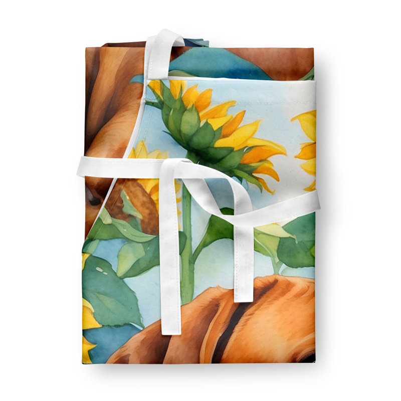 Floral Bib Apron