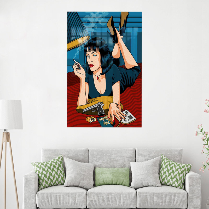 Décoration murale Pop Art, H 70,9 po x l 47,2 po