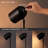 Adjustable Tripod Led Floor Lamp With Dimmable Light, Swivel Head, And Telescoping Base For Reading And Task Lighting
