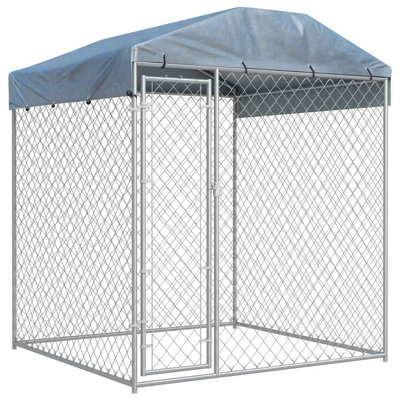 Aubrianna 225cm H Kennel With Door