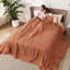 Bedsure Cotton & Rayon from Bamboo Waffle Blanket, Lightweight and Breathable for Year-Round Comfort-108924546-108924554