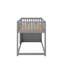 Lit superposé simple au-dessus de simple avec 3 tablettes et 4 tiroirs-1726941610