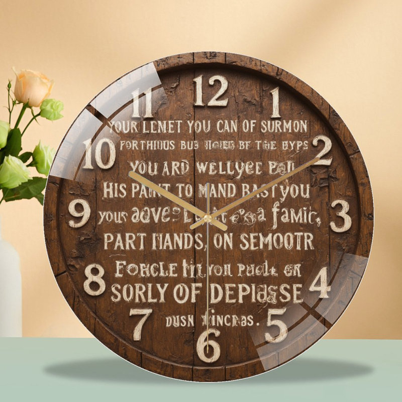 Horloge murale horloge murale 12 po