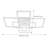 8-Head LED Ceiling Light
