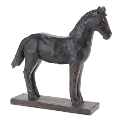 Cheval debout avec base (ensemble de 2)