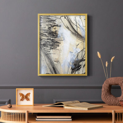 «Masked Notes VI», reproduction encadrée - bois massif